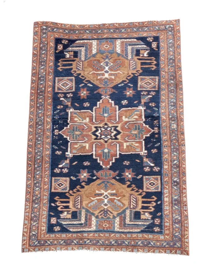 A very fine antique Persian Karaja